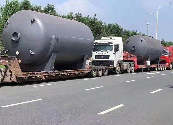 glass lined storage tank
